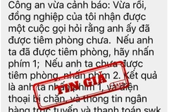 Nội dung được người dùng chia sẻ trên mạng xã hội là giả mạo. (Ảnh: VAFC)