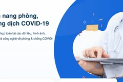 Giao diện Cẩm nang điện tử phòng, chống dịch COVID-19 (Ảnh chụp màn hình)