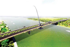 Phối cảnh cầu Cầm Thi.