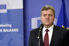 Tổng thống Macedonia Gjorge Ivanov. (Nguồn: AFP/TTXVN)