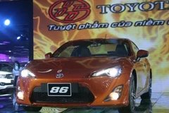 Mẫu Toyota 86 mới tại Vietnam Motorshow 2012 (Ảnh: Trung Hiền/Vietnam+)