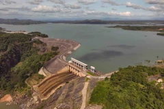 Hồ thủy điện Ialy (nhà máy thuỷ điện Ialy) ở thị trấn Ya Ly, huyện Chư Păh, tỉnh Gia Lai. (Ảnh: Vũ Sinh/TTXVN)