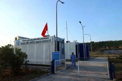 Trạm cấp nước sạch Bạch Long Vĩ. (Ảnh: An Đăng/TTXVN)