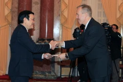 Chủ tịch nước tiếp đại sứ Hoa Kỳ, Panama, Qatar trình quốc thư