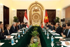 Quang cảnh hội đàm. Ảnh: Doãn Tấn - TTXVN