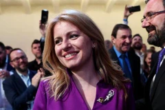 Nhà hoạt động chống tham nhũng Zuzana Caputova. (Nguồn: Reuters)