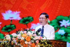 Chủ tịch UBND tỉnh Bắc Giang Lê Ánh Dương. (Ảnh: Danh Lam/TTXVN)
