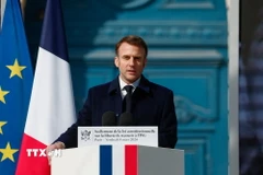 Tổng thống Pháp Emmanuel Macron. (Nguồn: AFP/TTXVN)