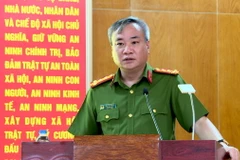 Đại tá Nguyễn Thuận, Phó Giám đốc Công an tỉnh. (Nguồn: báo Quảng Ninh)