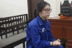 Bị cáo Phương tại phiên tòa ngày 18/1. (Nguồn: báo Công an Nhân dân)