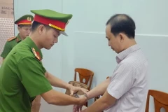 Bị can Hà Việt Hùng bị bắt tạm giam. (Ảnh: TTXVN phát)