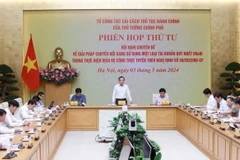 Phó Thủ tướng Trần Lưu Quang phát biểu. (Ảnh: Doãn Tấn/TTXVN)