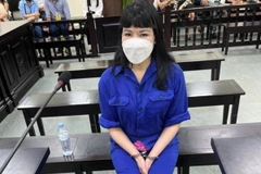 Bị cáo Vũ Thị Thu Nhung. (Nguồn: báo Tiền Phong)