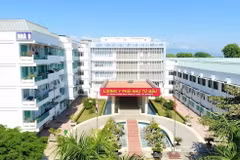 Bệnh viện Hữu nghị Việt Nam-Cuba Đồng Hới. (Ảnh: TTXVN phát)