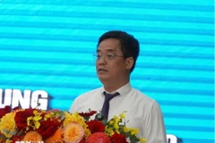 Tân Bí thư Thành ủy Phú Quốc Lê Quốc Anh. (Ảnh: Văn Sĩ/TTXVN)