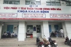 Khoa khám bệnh của Viện Pháp y Tâm thần Trung ương Biên Hòa. (Nguồn: Viện Pháp y Tâm thần Trung ương Biên Hòa)