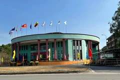 Trụ sở Công ty TNHH Phát triển Quốc tế Formosa tại Khu công nghiệp Mỹ Xuân A2, thị xã Phú Mỹ, tỉnh Bà Rịa-Vũng Tàu. (Ảnh: Đoàn Mạnh Dương/TTXVN)