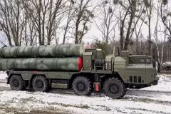 Hệ thống phòng không S-400 do Nga sản xuất. (Ảnh: AFP/TTXVN)