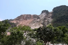 Toàn tỉnh Yên Bái hiện có 109 mỏ được cấp giấy phép khai thác. (Ảnh: TTXVN phát)