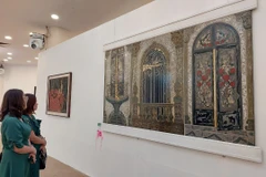 Festival Mỹ thuật trẻ: Nhiều tác phẩm đề cập đến vấn đề môi trường