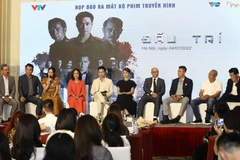 Bộ phim quy tụ dàn diễn viên đông đảo. (Ảnh: Minh Thu/Vietnam+)