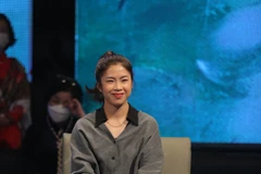 Cầu thủ Thanh Nhã, thành viên Đội tuyển bóng đá nữ quốc gia Việt Nam. (Ảnh: VTV)