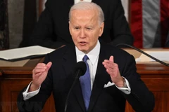 Tổng thống Mỹ Joe Biden. (Ảnh: AFP/TTXVN)