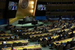 Một phiên họp của Đại hội đồng Liên hợp quốc. (Ảnh: AA/TTXVN) 