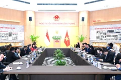 Quang cảnh buổi hội đàm. (Nguồn: Bộ Công Thương)