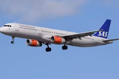 Máy bay của hãng Scandinavian Airlines. (Nguồn: Wikimedia)