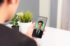 Công nghệ sinh trắc và AI giúp xác thực, bảo mật khi giao dịch. (Ảnh: Vietnam+)