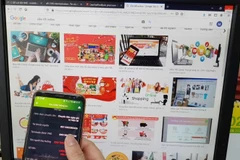 Ngày càng nhiều khách hàng ưa chuộng mua sắm online để tiết kiệm thời gian. (Ảnh: PV/Vietnam+)