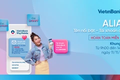 Ngân hàng VietinBank miễn phí đặt Alias cho tài khoản. (Ảnh: Vietnam+)