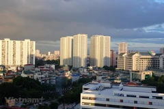Thị trường bất động sản đang dần chuyển biến tích cực. (Ảnh: Hùng Võ/Vietnam+)