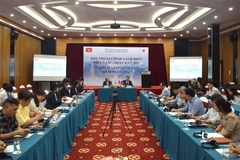 Chương trình đối thoại chính sách kinh tế biển Việt Nam - Nhật Bản năm 2023. (Ảnh: PV/Vietnam+)