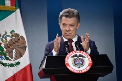 Tổng thống Colombia Juan Manuel Santos. (Ảnh: AFP/TTXVN)