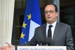 Tổng thống Pháp Francois Hollande. (Ảnh: AFP/TTXVN)