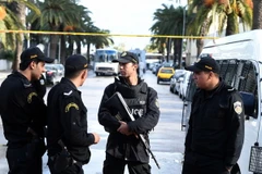 Cảnh sát Tunisia. (Ảnh: AFP/TTXVN)
