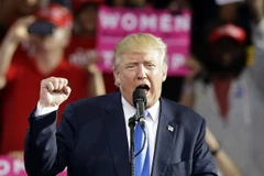 Ông Donald Trump tại Raleigh ngày 7/11 vừa qua. (Ảnh: AP/TTXVN)