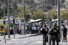 Cảnh sát Israel. (Ảnh: THX/TTXVN)