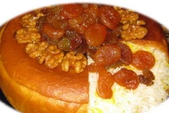 Món cơm Pilaf Shah hya còn gọi cơm Pilaf Hoàng gia. (Nguồn: Bộ văn hóa và Du lịch Azerbaijan)