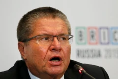 Bộ trưởng Kinh tế Nga Alexei Ulyukayev phát biểu tại cuộc họp báo ở Moskva, Nga ngày 7/7 vừa qua. (Ảnh: EPA/TTXVN)