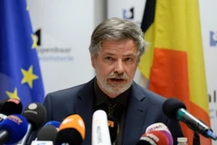 Người phát ngôn Văn phòng công tố liên bang Bỉ Eric Van Der Sypt. (Ảnh: AFP/TTXVN)