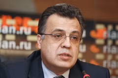 Đại sứ Liên bang Nga tại Thổ Nhĩ Kỳ Andrey Karlov. (Ảnh: THX/Sputnik/TTXVN)