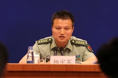 Người phát ngôn Bộ Quốc phòng Trung Quốc Dương Vũ Quân. Ảnh: Yonhap/TTXVN)