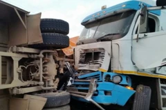 Tai nạn giao thông tại Nhật Bản khiến nhiều người bị thương