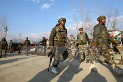 Binh sỹ quân đội Ấn Độ. (Nguồn: THX/TTXVN)