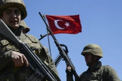 Lực lượng an ninh Thổ Nhĩ Kỳ. (Nguồn: AFP)