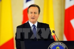 Thủ tướng Anh David Cameron. (Ảnh: THX/TTXVN)