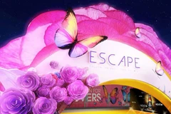 Thiết kế sân khấu Escape (Nguồn: Vietnam+)